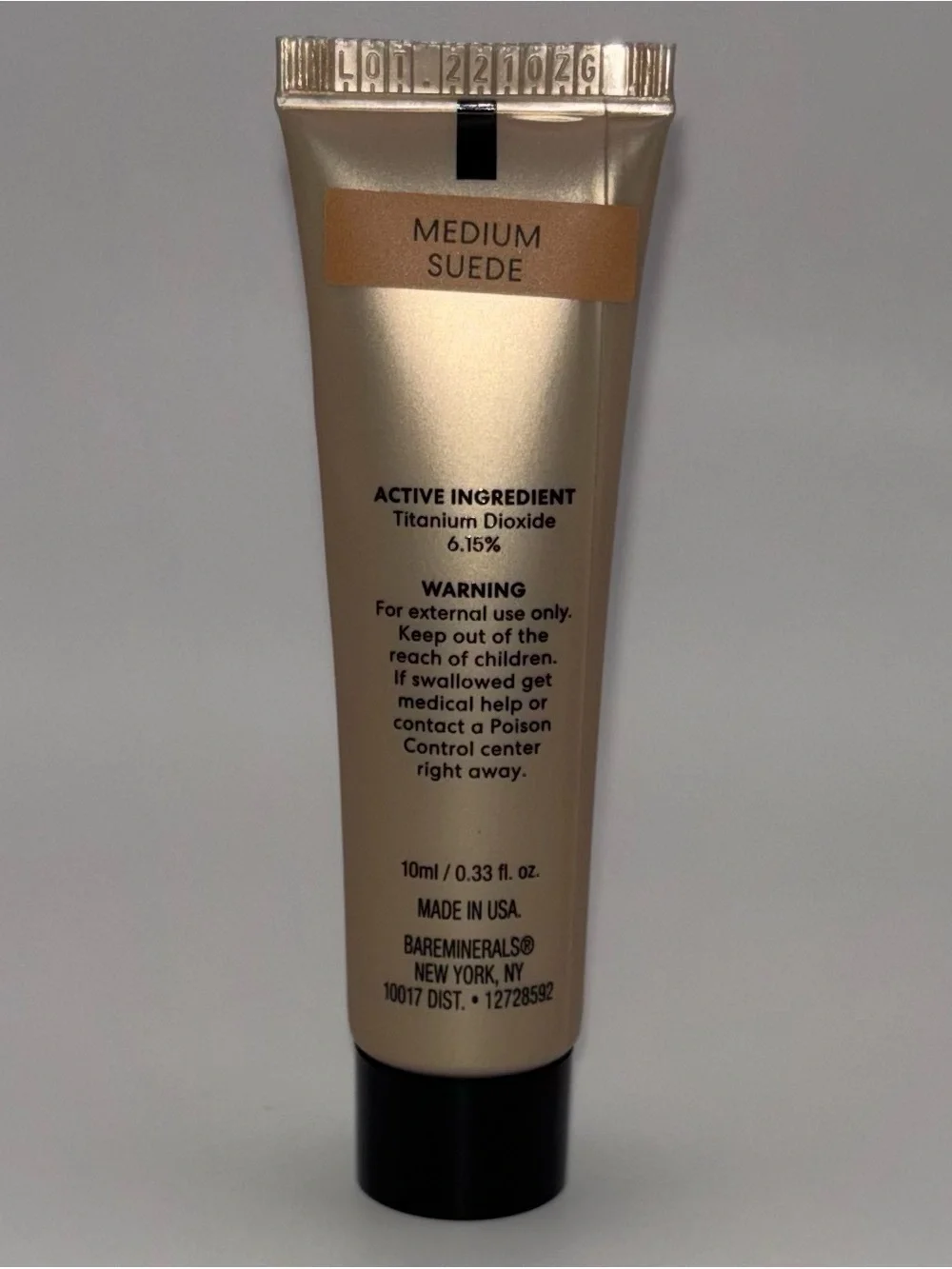 bareMinerals Complexion Rescue Brightening Concealer SPF 25 Medium Suede NIB